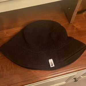 The North Face Sherpa black bucket hat unisex
